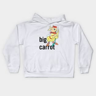 Miss Bunny likes her Carrots Big Kids Hoodie